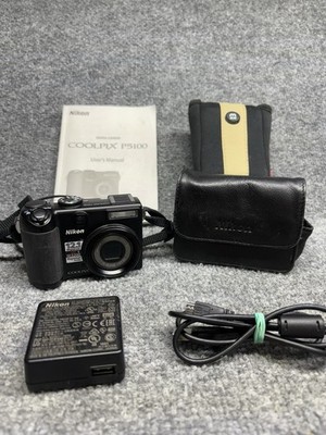 Nikon Coolpix P5100 Black Compact Digital Camera 12.1MP Optical