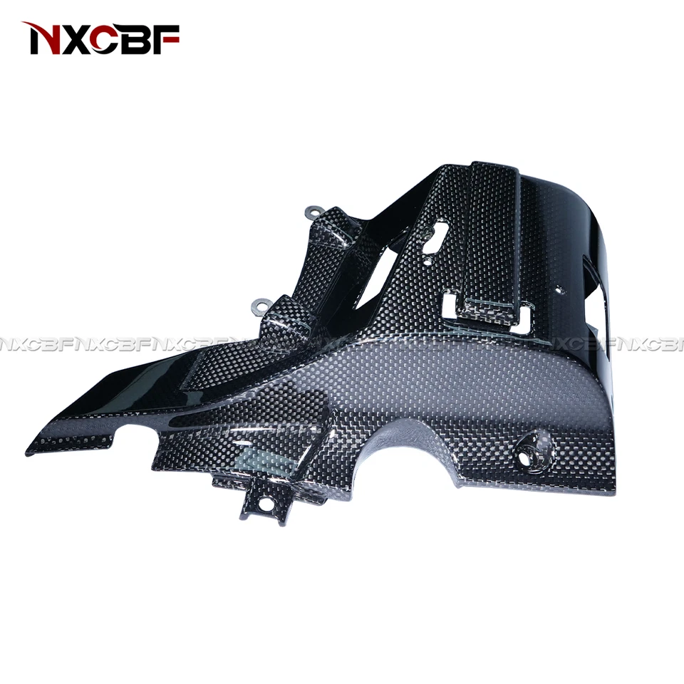2017-2021 Ducati Monster 1200/S 100% Carbon Fiber Left Side Engine Cover Fairing - Imagem 3 de 4