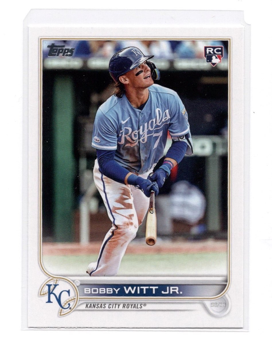 2022 Topps Update Bobby Witt Jr - #US100