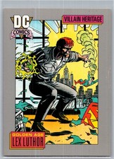 Lex Luthor Golden Age Villain Heritage #25-27 DC Comics 1991 Impel 3 Lot