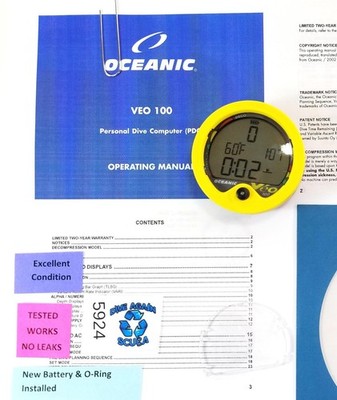 Oceanic Veo 100 Tauchcomputer Puck Modul Tauchen Veo100 #5924