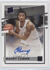 2021-22 Panini Chronicles Draft Picks Purple 12/49 Manny Camper #RR-MCA Auto 0g4