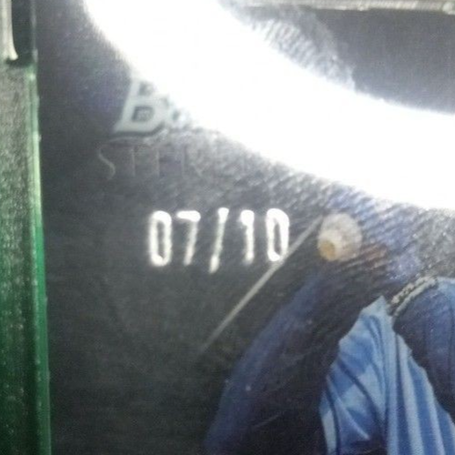 2023 Bowman Sterling Black Lava Refractor Junior Caminero RC SSP!!! #/10!! Rays! - Bild 2 von 3