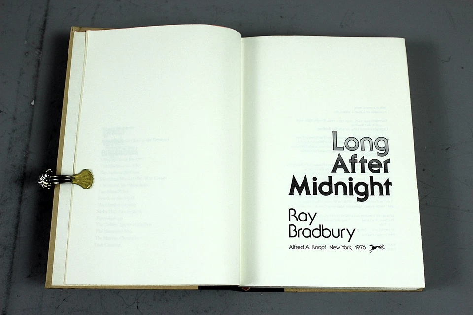Long After Midnight by Ray Bradbury 1976 1st/1st HB in DJ Short Stories - Image 2 of 4