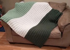Crochet Colorblock Afghan
