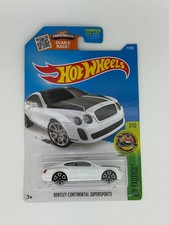 2014 Hot Wheels Bentley Continental Supersports White - HW Exotics #77/250