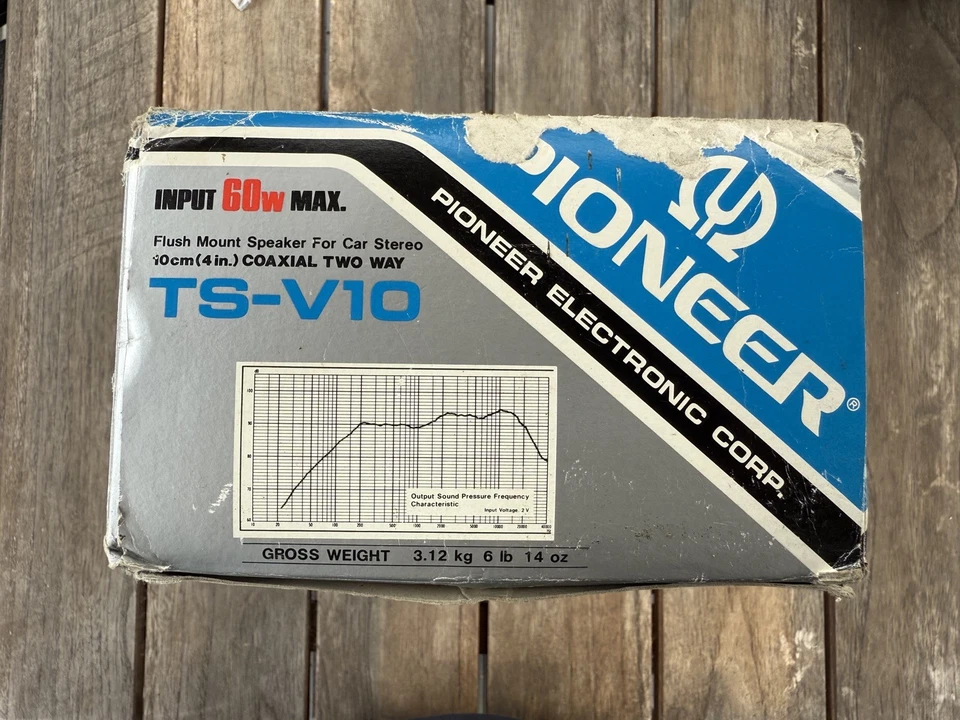 Pioneer TS-V10 Never Used Vintage Car Speakers - Image 2 of 4