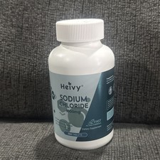 Heivy Sodium Chloride 1000mg 365 Tablets GMP Certified Mineral Supplement