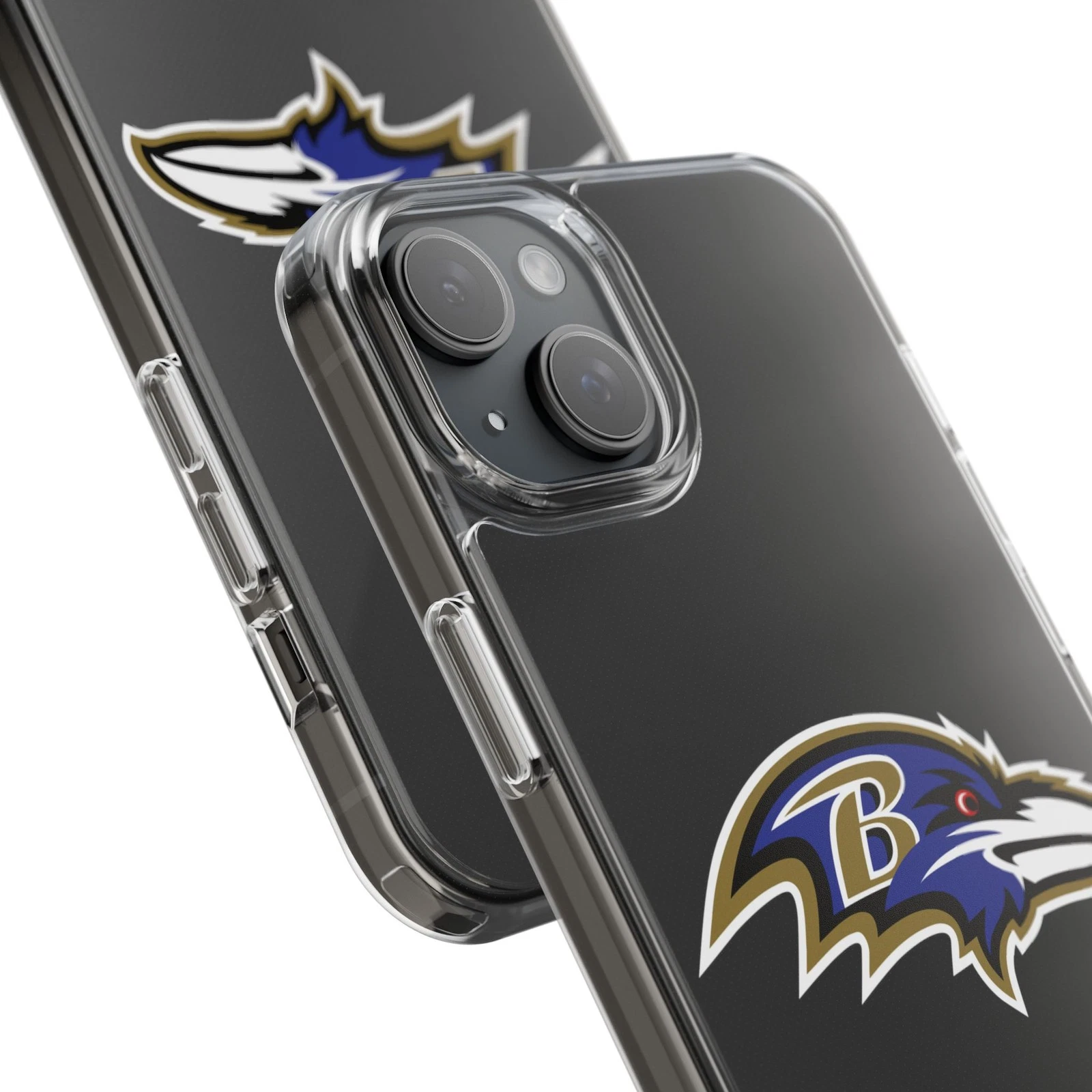Baltimore Ravens Clear Phone Case for iPhone