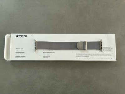 Original Apple space black stainless steel milanese loop