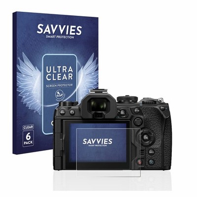 6x Schutzfolie für Olympus OM-1 2022 Displayschutz