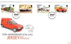 1999 JERSEY - MAIL TRANSPORT/ UPU 125th ANNIV FDC FROM COLLECTION V24