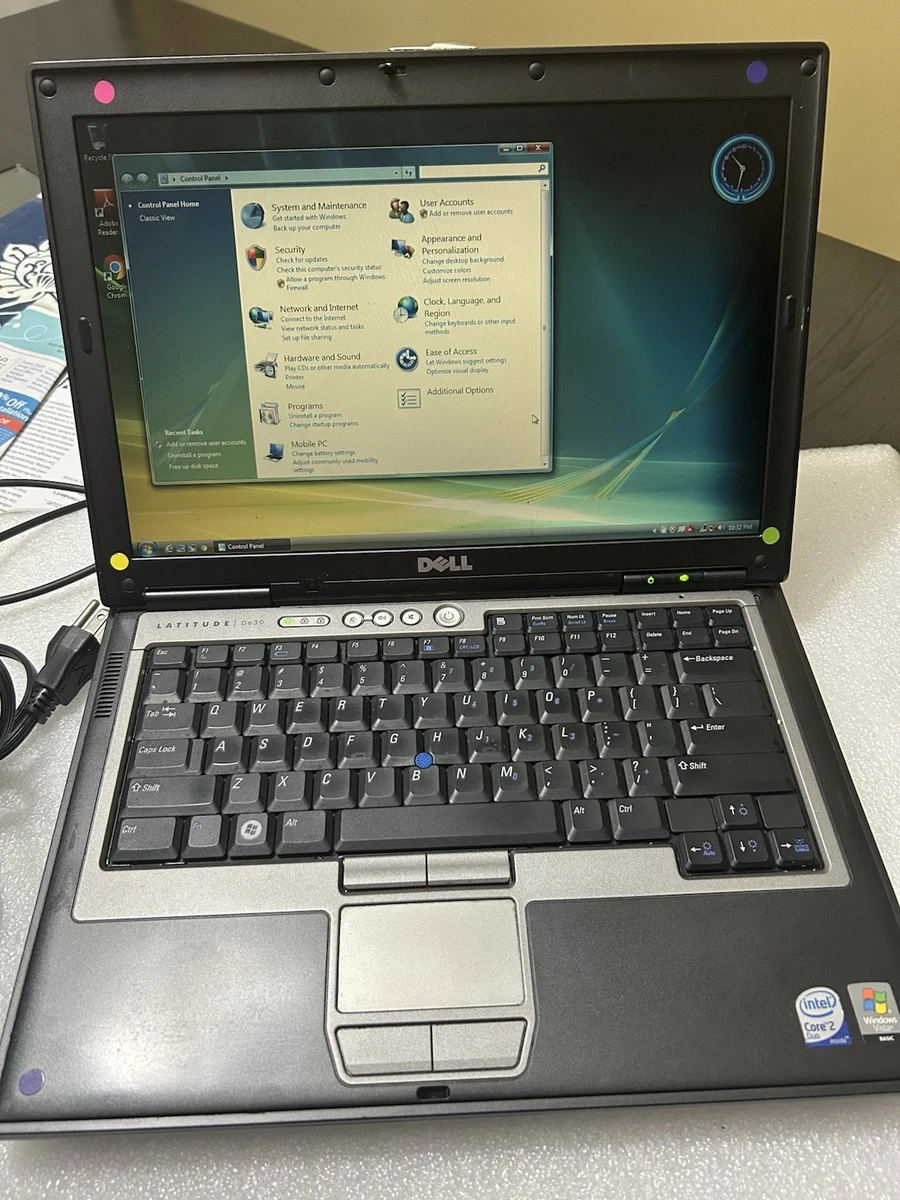 Dell Latitude D630 Intel Core 2 Duo PC Laptops & Netbooks for Sale