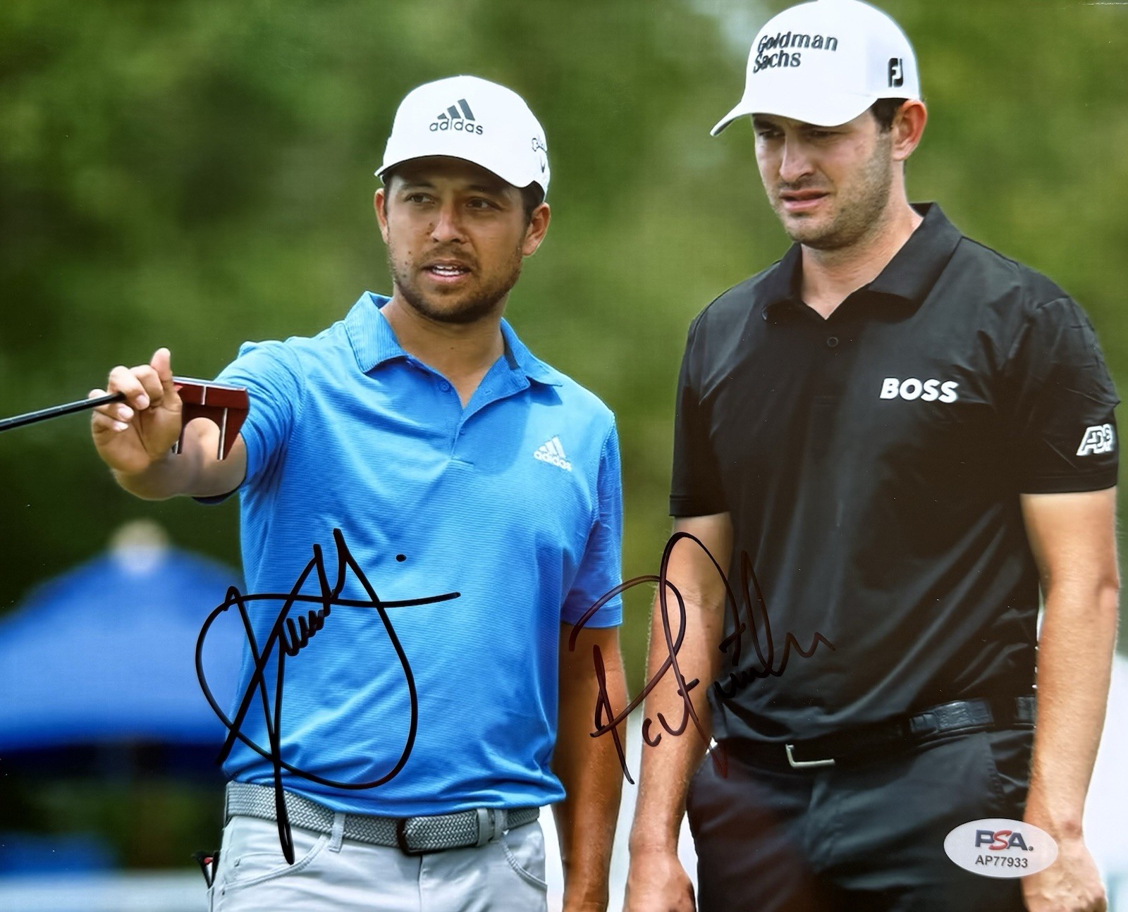 Xander Schauffele Autographed Signed Patrick Cantlay 8x10 Photo PSA DNA COA Ryder Cup Auto 