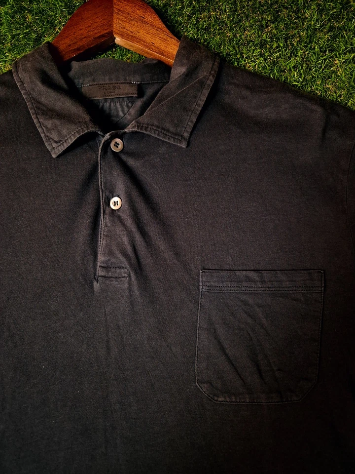 Prada - Vintage Poloshirt - Schwarz - Herren - XL - Bild 2 von 4