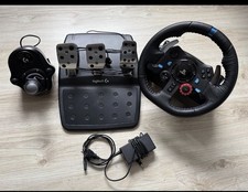 Logitech G29 Rennlenkrad mit Pedalen und Scha...
