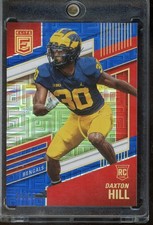 2022 Donruss Elite DAXTON HILL RED/BLUE Scope RC 10/10 #146