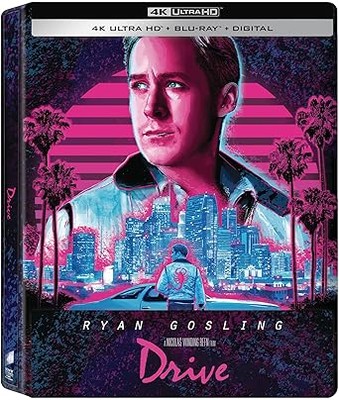 Steelbook Drive (4K UHD + Blu-ray + Digital) New
