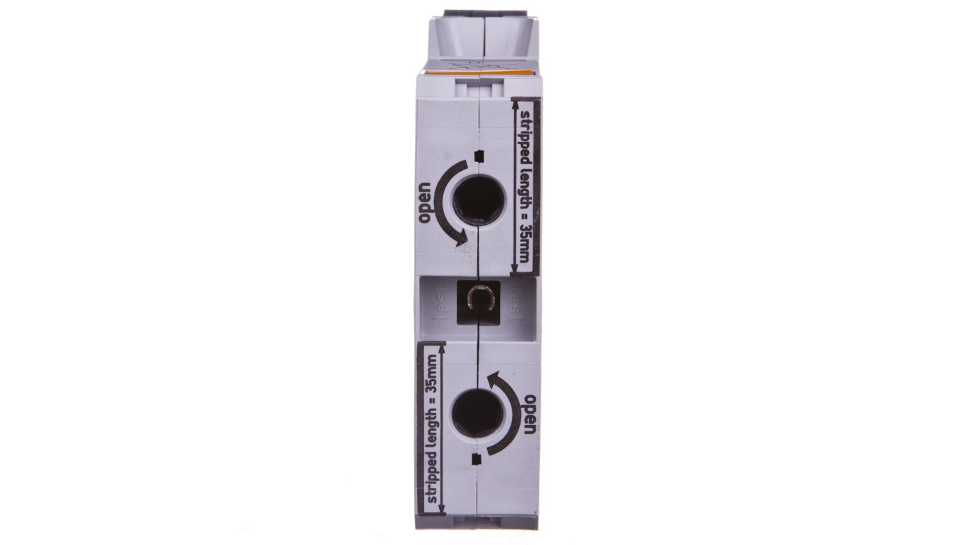 Rail Connector 2 Core 95mm² Grey 285-195
