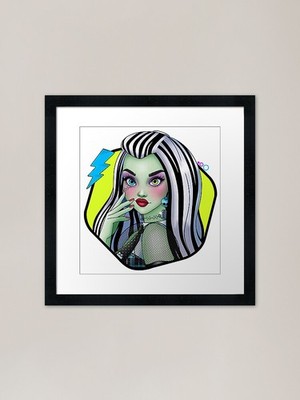 MH - Frankie Gerahmter Kunstdruck Gerahmtes Wandbild Poster Leinwanddruck Bild