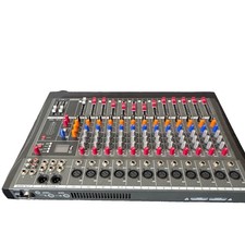 12-Ch Analog Mixer USB Built-In Effects Conso...