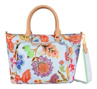 Oilily Holland Handbag Schultertasche Tasche Surf Spray Hellblau Mehrfarbig Neu