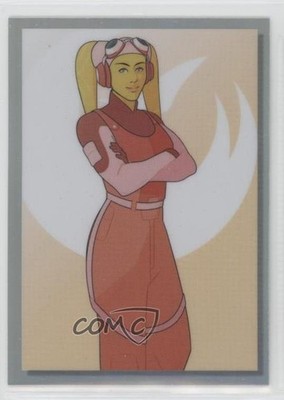 2023 Topps Chrome Star Wars Galaxy Women of Poster Art Rebels Hera Syndulla 0i7z