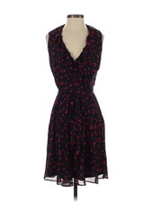 Chaps Women Black Casual Dress 4