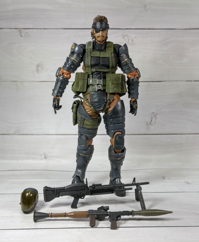 Mit Defekt Metal Gear Solid Peace Walker Play Arts Kai Snake Battle Dress ver.