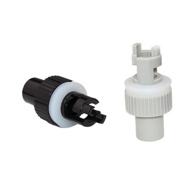 Ventiladapter Kajak Langlebig Schwarz Ventiladapter ABS-Kunststoff Adapter