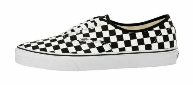 checkerboard vans authentic ebay