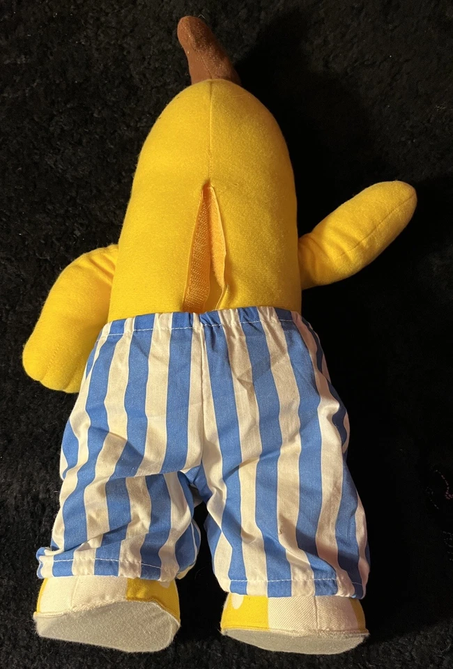 Плюшевая винтажная поющая кукла Bananas In Pajamas 16 дюймов B1 Tomy 1995 90-е - Изображение 3 из 4