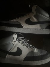 Size 14 - Nike Court Vision Next Nature Mid Light Smoke Grey Sail