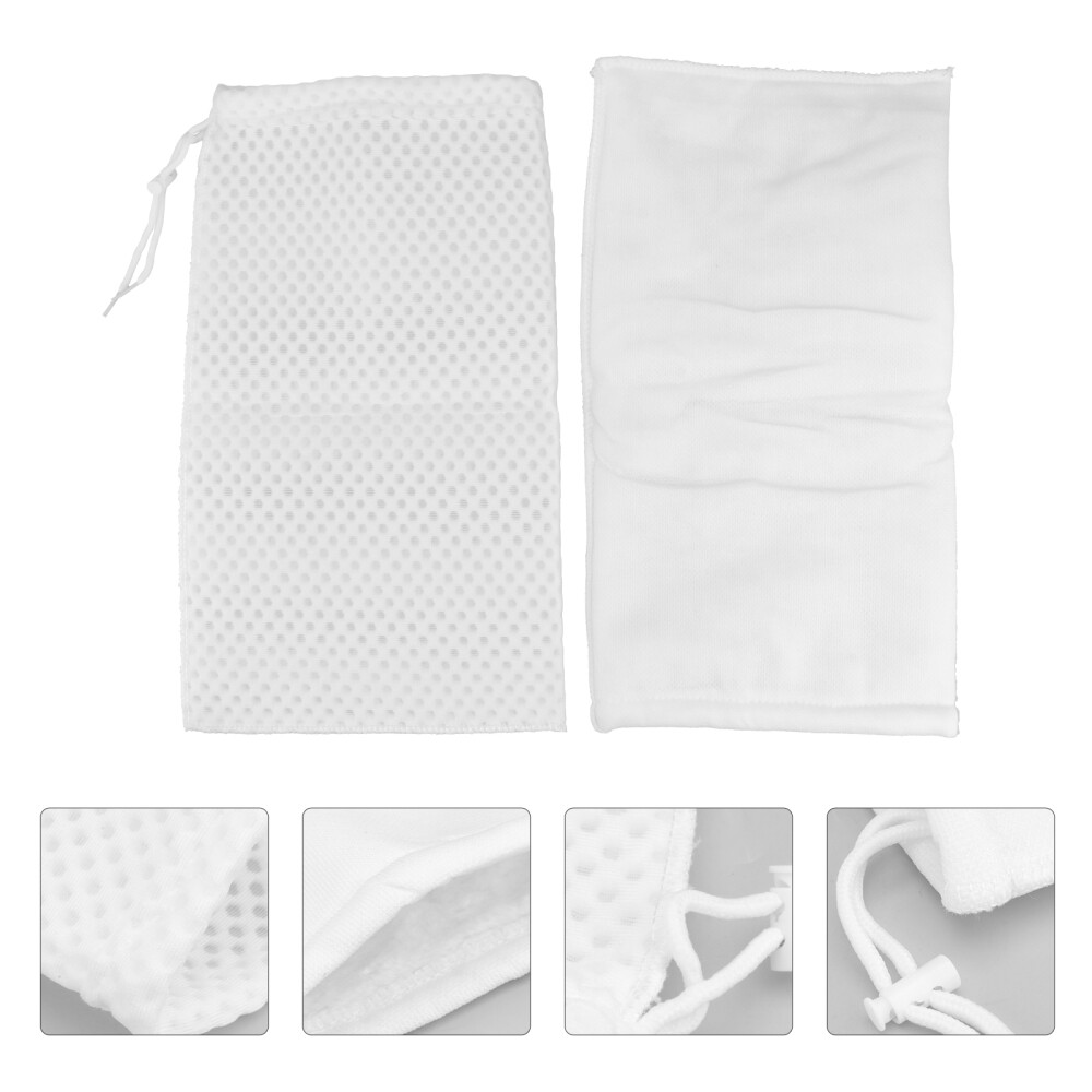 2pcs Fish Tank Filter Pouch Aquarium Filter Cotton Mesh Aquarium Filter
