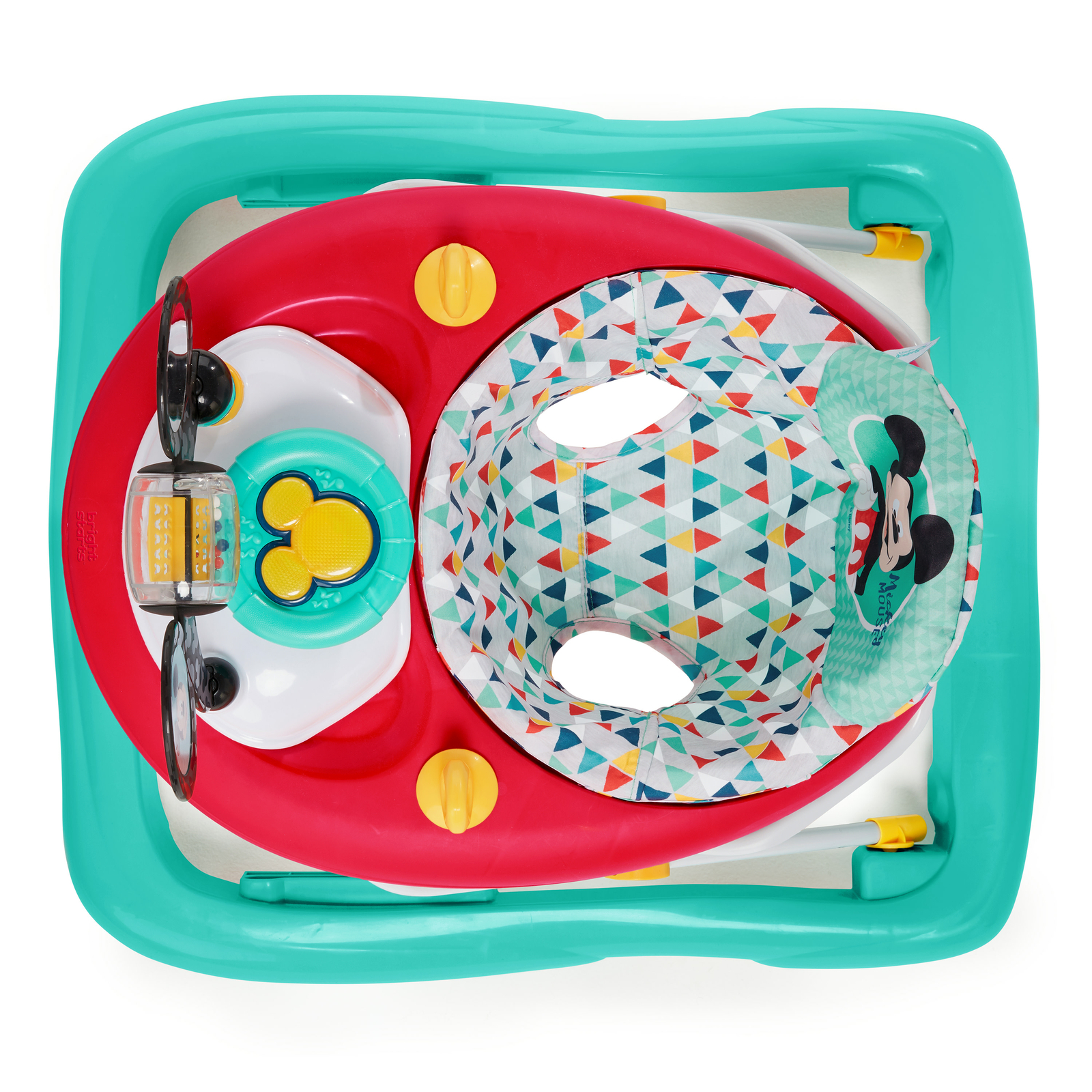 mickey mouse happy triangles walker