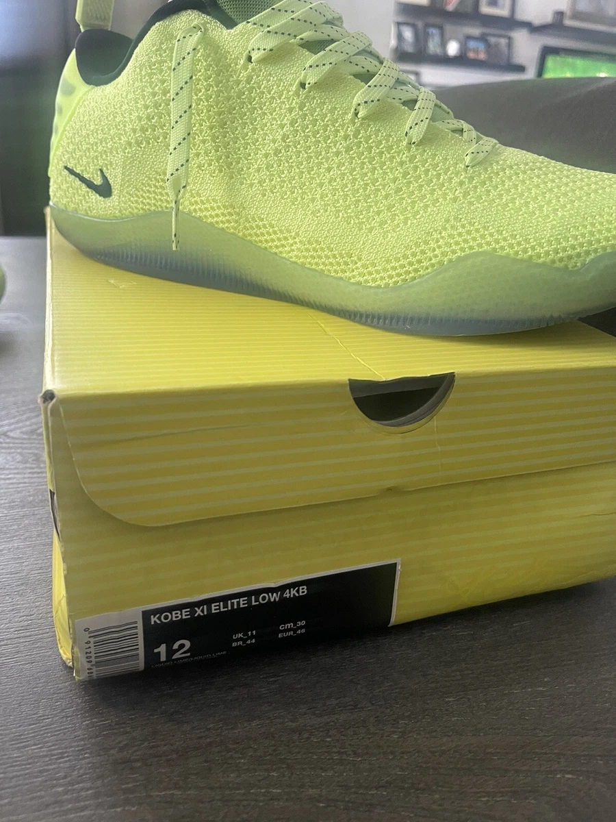 Nike X Kobe XI 11 Elite Ghost Of Christmas Past Grinch SZ 12