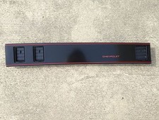 1986 -1988 Monte Carlo El Camino Gm Restoration Rh Dash Molding Bezel Black Red