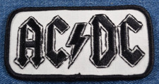 Ultra RARE NOS Vintage AC/DC 4" Patch - OG Authentic Rock N' Roll Bon Scott