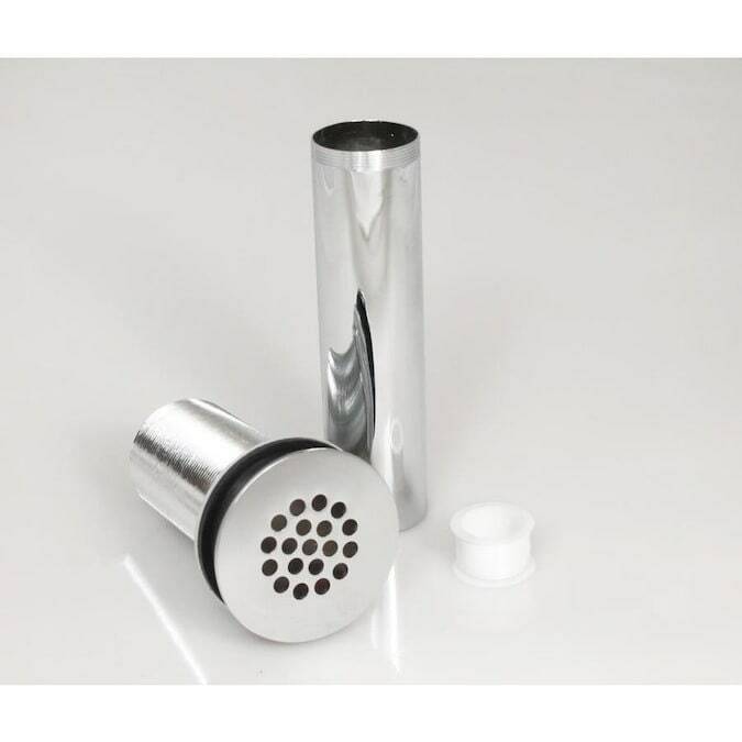 Chrome sink drain - Bathroom sink drain - Solid brass drain - Decorative drain