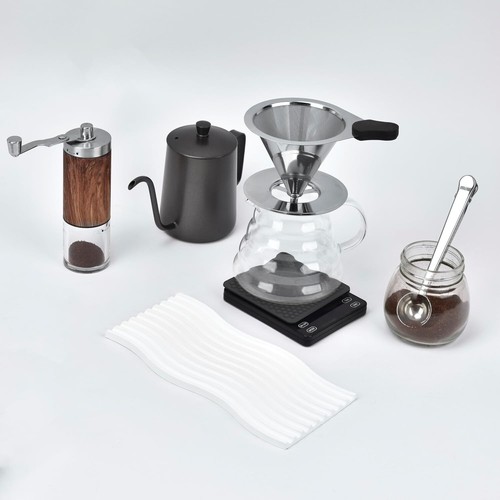 Coffee Dripper Slow Drip Paperless Coffee Filter Double Mesh Stainless Steel - Picture 6 of 6
