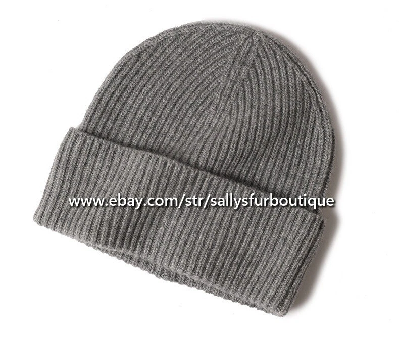 100% Cashmere Gray Hats for Women for sale | eBay display picture 2