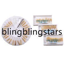 Dental Posterior Therapy 24K Golden Screw Posts Refills Plated Tapered 4 Types