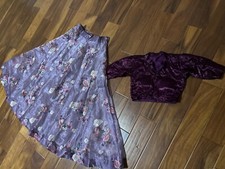 organza skirt and top