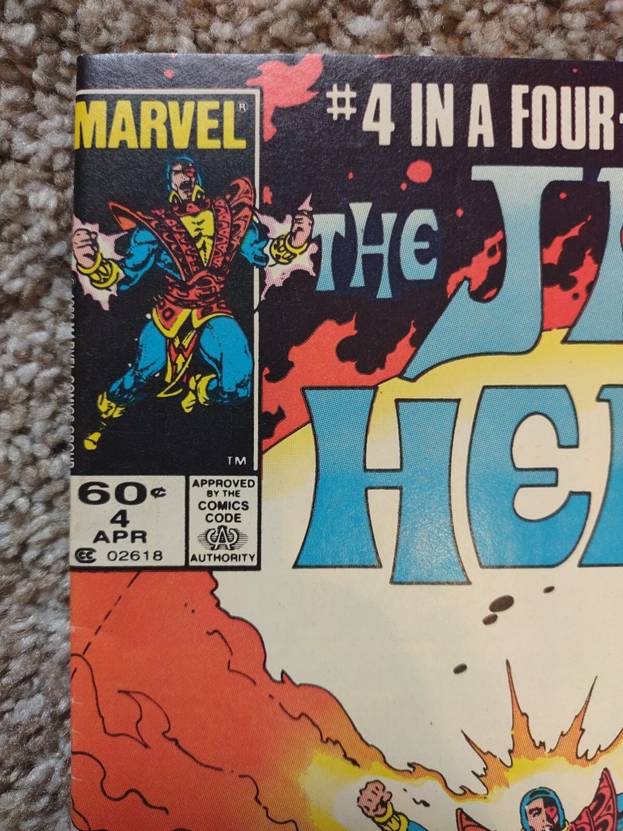 The Jack of Hearts #4 April 1984, Marvel Newsstand 