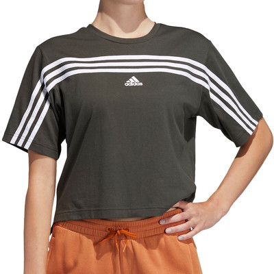 khaki green adidas top