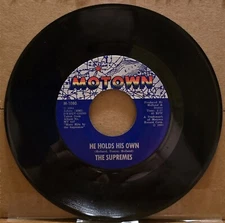 The Supremes - Nothing But Heartaches; He Holds His Own - Vinyl 45 RPM