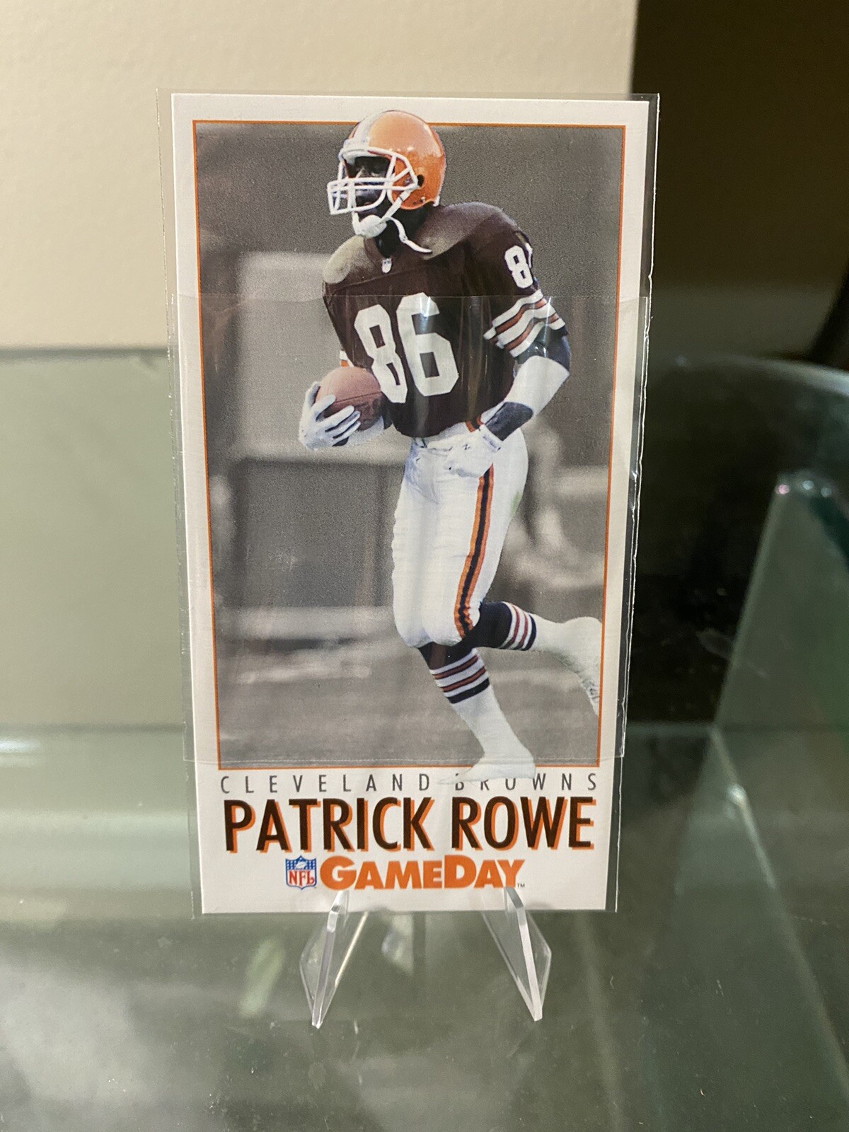 1992 GameDay Patrick Rowe #480 Rookie RC