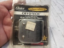 Oster A5 Cryotech Power Pro Animal Clippers Blade Size 10 1/16" 1.6mm USED
