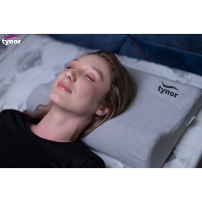 TYNOR Contoured Cervical Pillow Give Comfort & Support To Upper Back Neck & Head