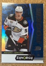 2018-19 Upper Deck Synergy Rookies Blue Maxime Comtois #75  011/799